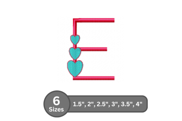 Candy Heart Alphabet -E Review