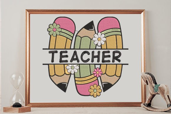 Floral Pencils Teacher